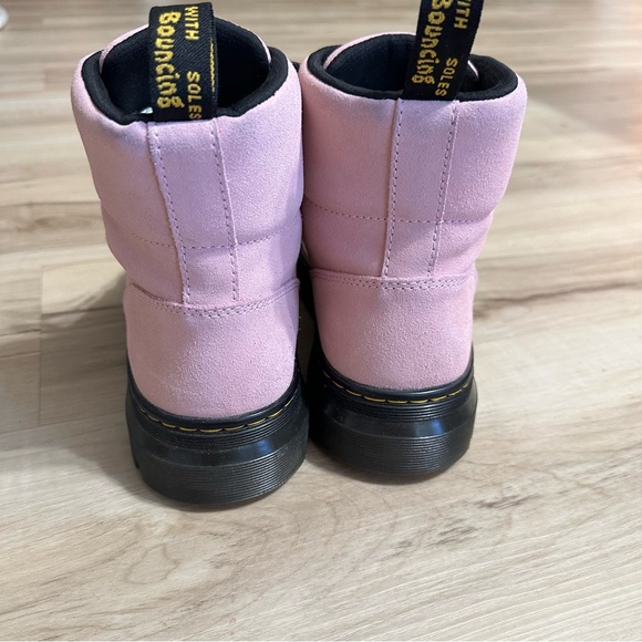Dr. Martens COMBS Hiker Style Combat Boots in Pink Hi Suede Size 9 - Picture 9 of 12